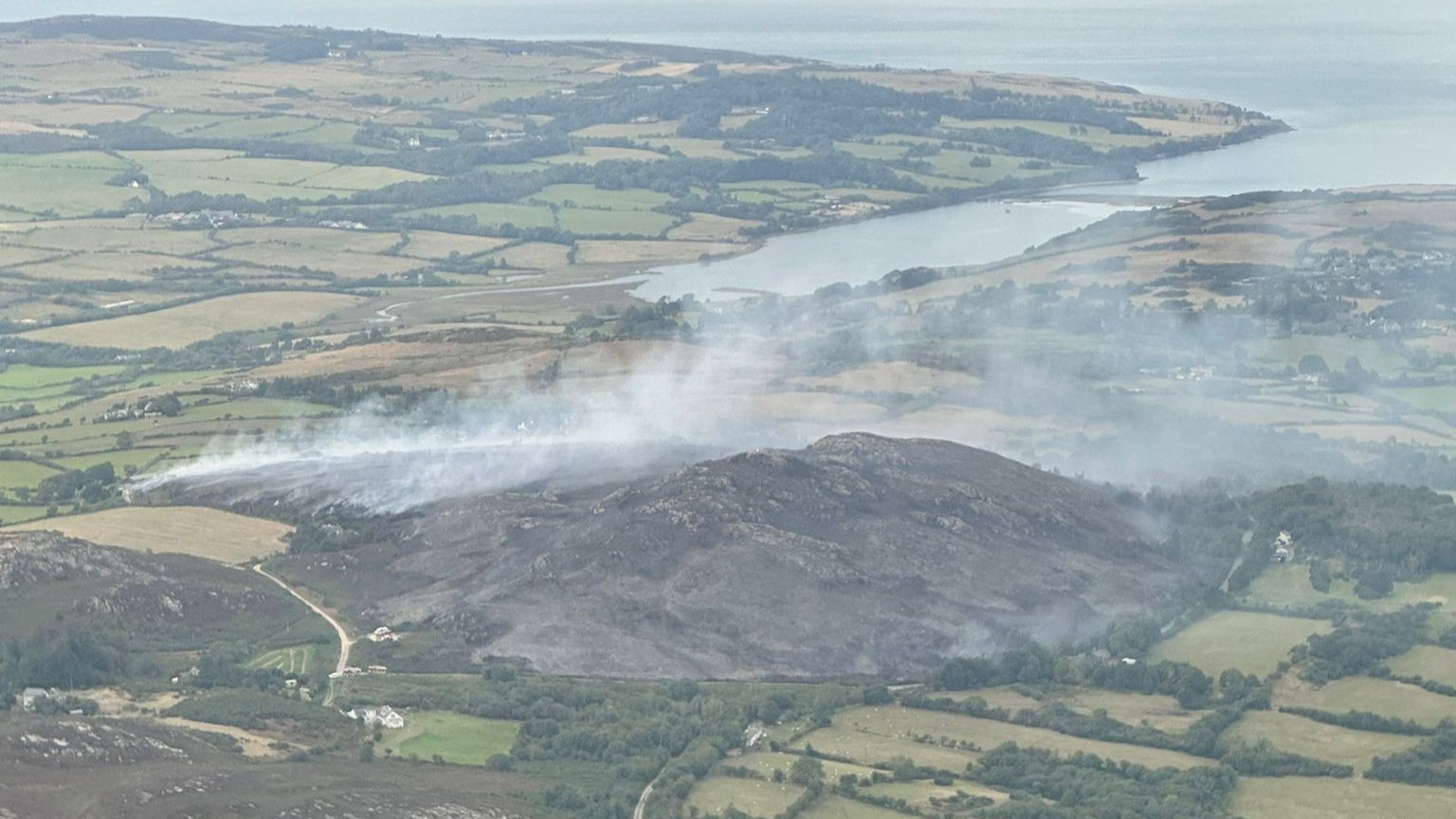 Mynydd bodafon fire